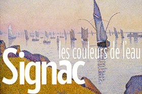 Exposition au Musée des impressionnismes Giverny "Signac, les couleurs de l'eau" - 