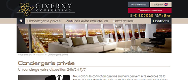 Capture nouveau site web