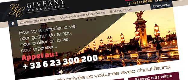 Capture nouveau site web