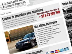 Location de limousine avec chauffeur : notre nouveau site - 