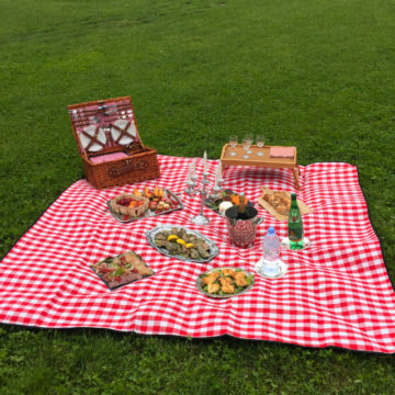 Organisation d'un déjeuner sur l'herbe à Versailles