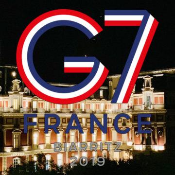 A Biarritz pour le sommet du G7.