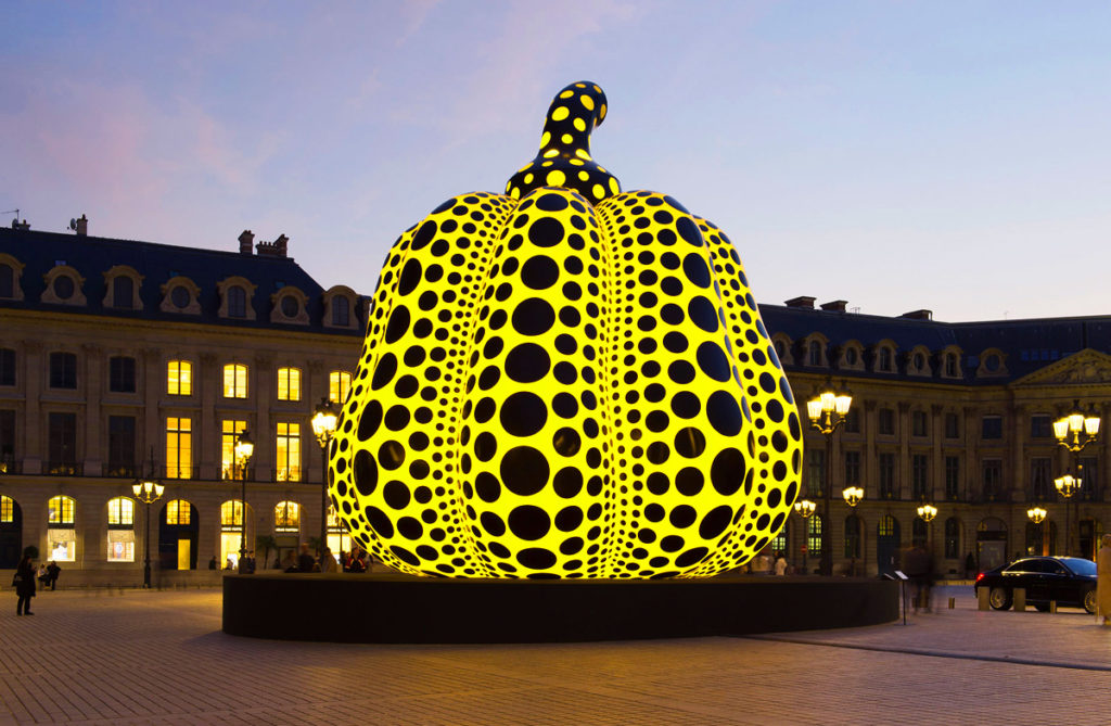 Citrouille géante Place Vendôme